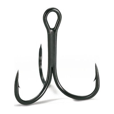 Hameçons VMC 7102 Black Nickel - Vanadium, Pointe Rentrante, Oeillet Forgé - Pour Carpe Et Bouillette, Lot De 10